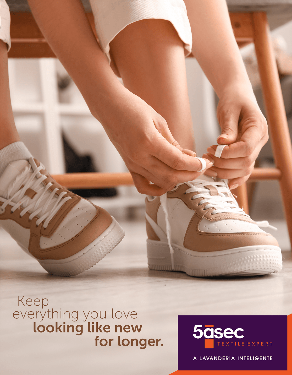 5àsec sneakers campaign